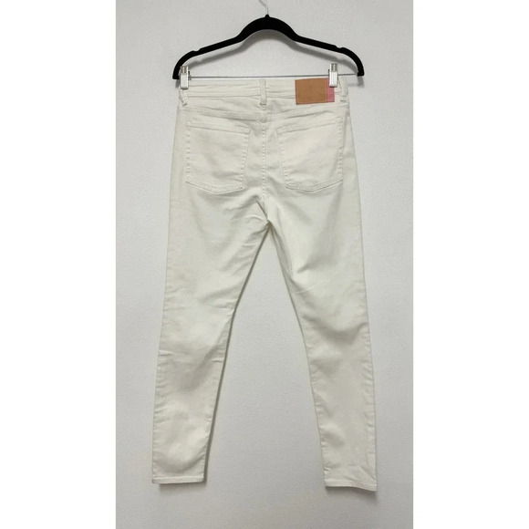 NWOT Acne Studios Bla Konst White Climb Jeans - White Denim Skinny Jeans - Picture 8 of 11